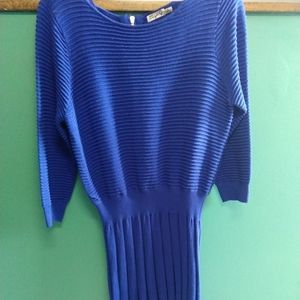 Eliza J pleated skirt dress